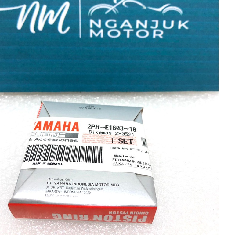 RING SEHER PISTON MIO M3 FINO FI 125 SOUL GT 125 MIO M3 MIO Z MIO GEAR FILANO ORIGINAL