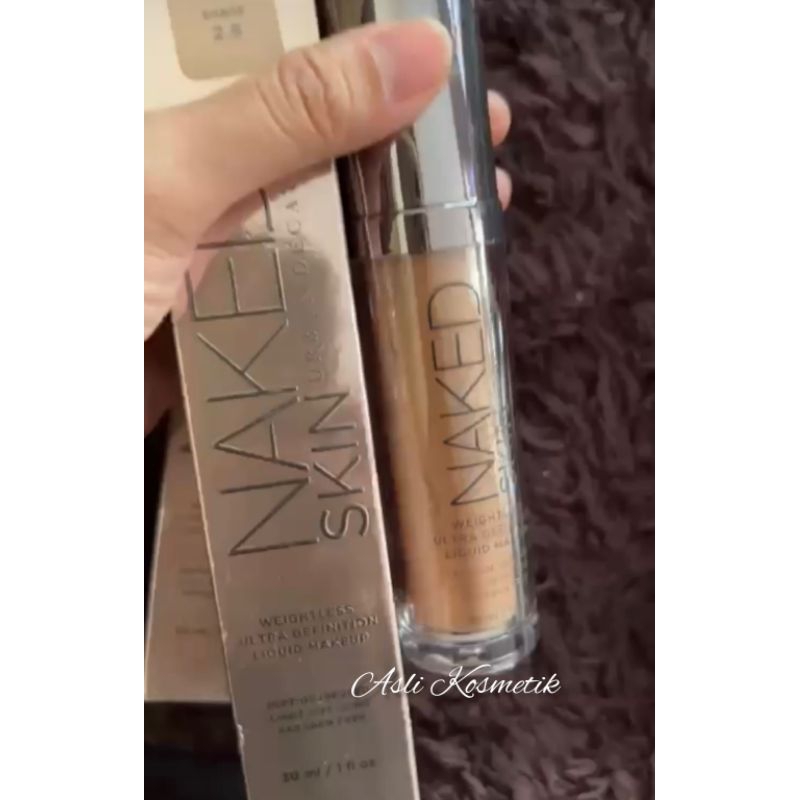Foundation Urban Decay Naked Skin Weightless Ultra definition Liquid Foundation 30ml.ORIGINAL