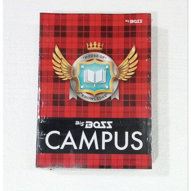 

Promo Buku Tulis Big Boss Campus 50 Lbr (1 pak 10 buku) (original)