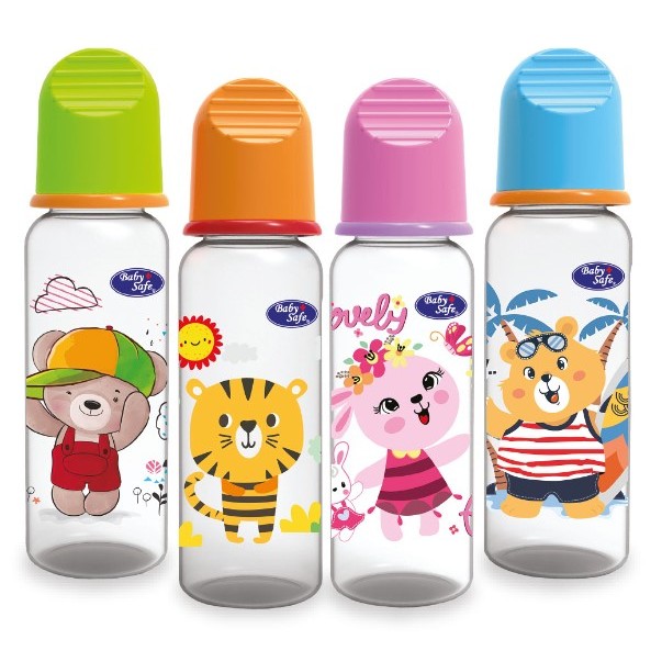 Baby Safe Botol Susu Bayi Feeding Bottle 125 ML JS001 (JS 001), JS003 (JS 003) BPA Free