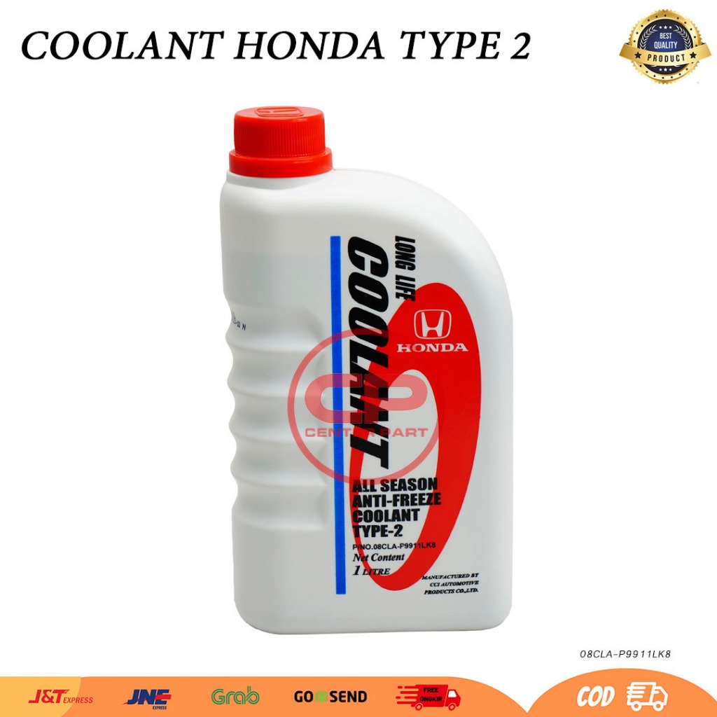 air  cairan radiator coolant mobil honda accord brio brv city civic crv crz hrv mobilio freed jazz s