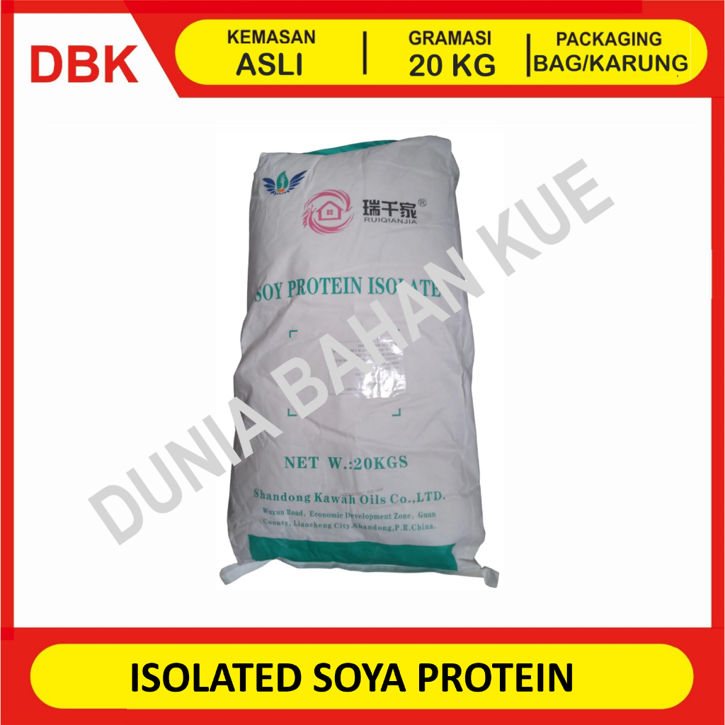 

(KHUSUS INSTANT/GOSEND) ISOLATED SOYA PROTEIN - 1 BAG 20 KG / ISP SOYA ISOLATE