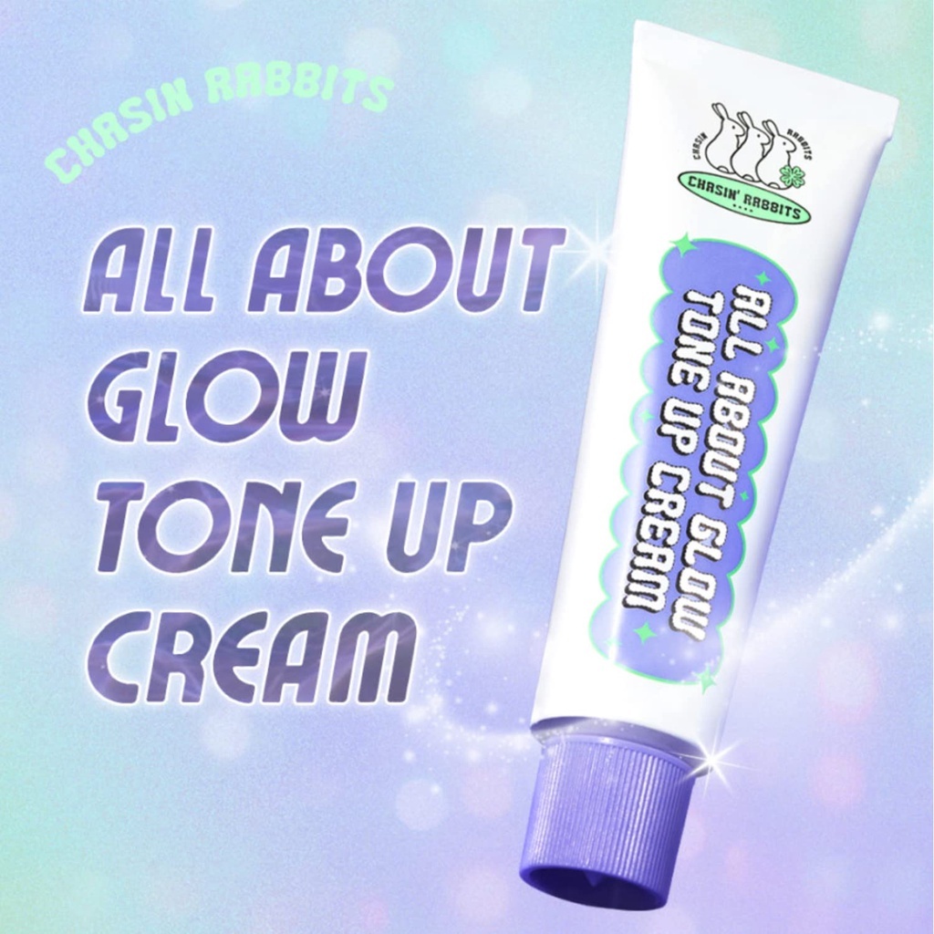 CHASIN RABBIT All About Glow Tone Up Cream 50ml (CLEARANCE)