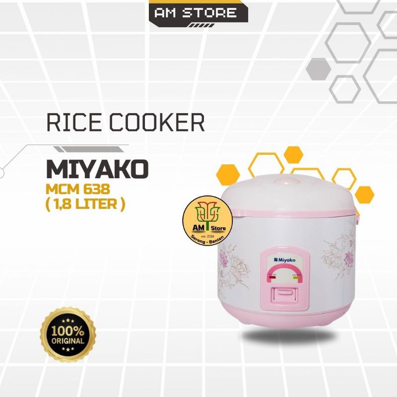 Magic Com Miyako 1,8 Liter MCM 638