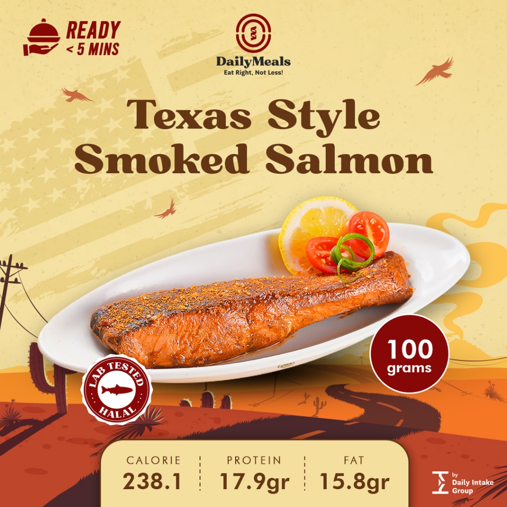 

Daily Intake Meal Prep Texas Style Smoke Salmon