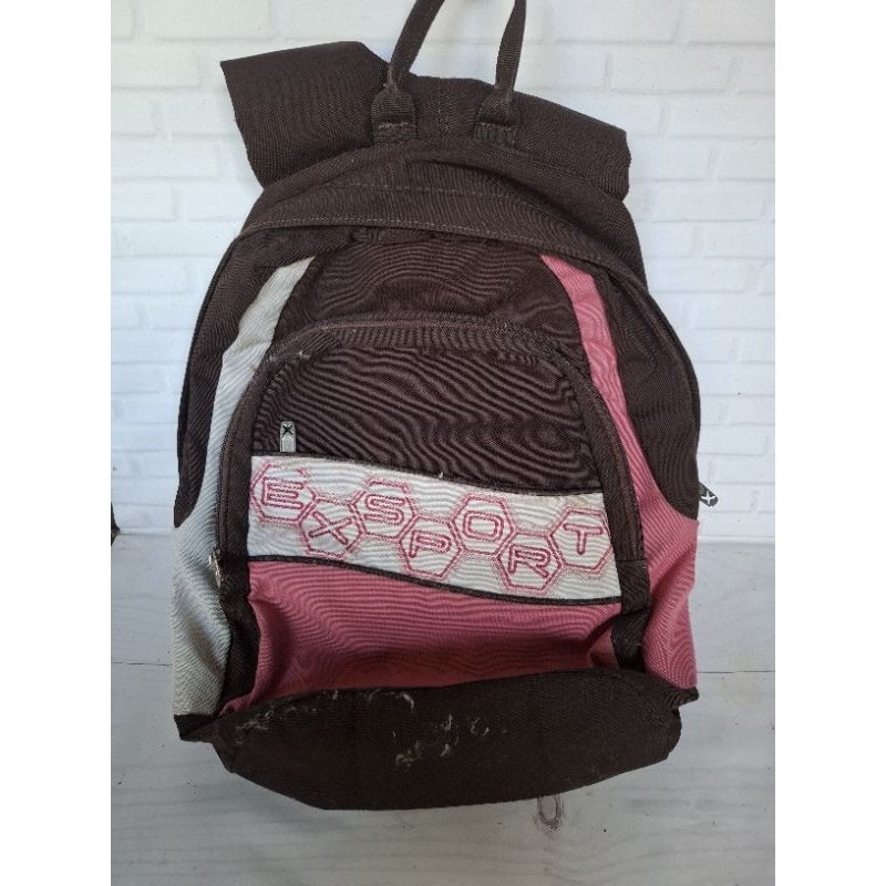 preloved tas ransel sekolah cewek exsport