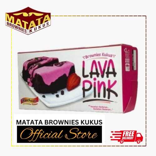 

Matata Brownies Kukus Pink Lava (Brownis Fortuna Gresik)