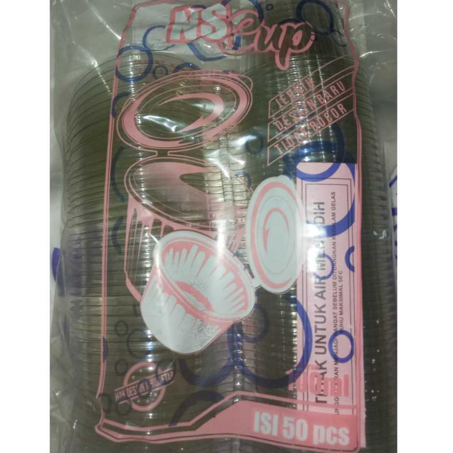 Cup Sauce/Sambal 100 ml | Cup Puding 100 ml | Merk NS