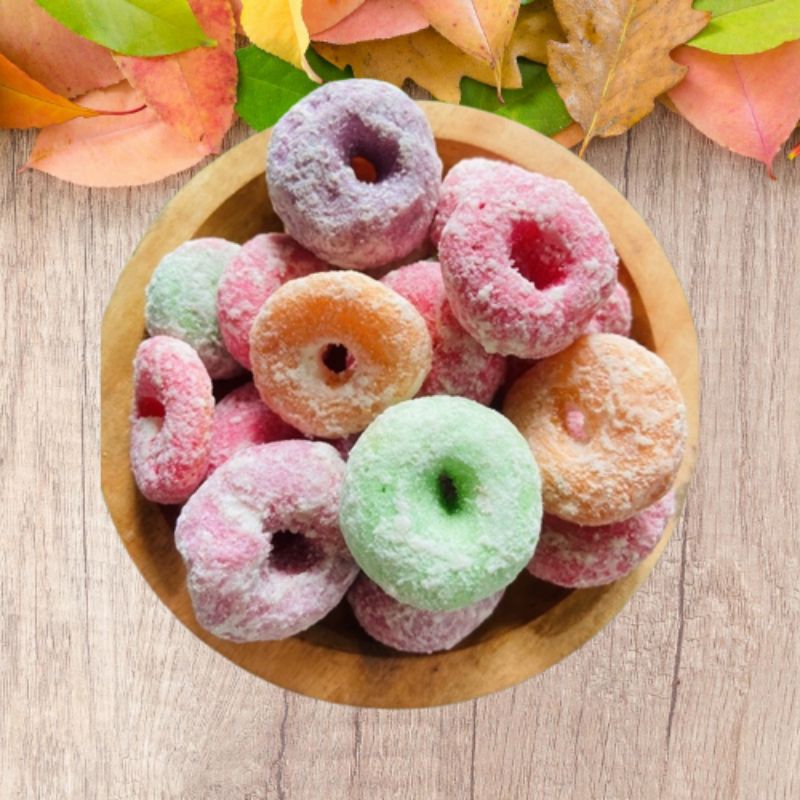 

DONAT GABUS WARNA WARNI 250g.500g