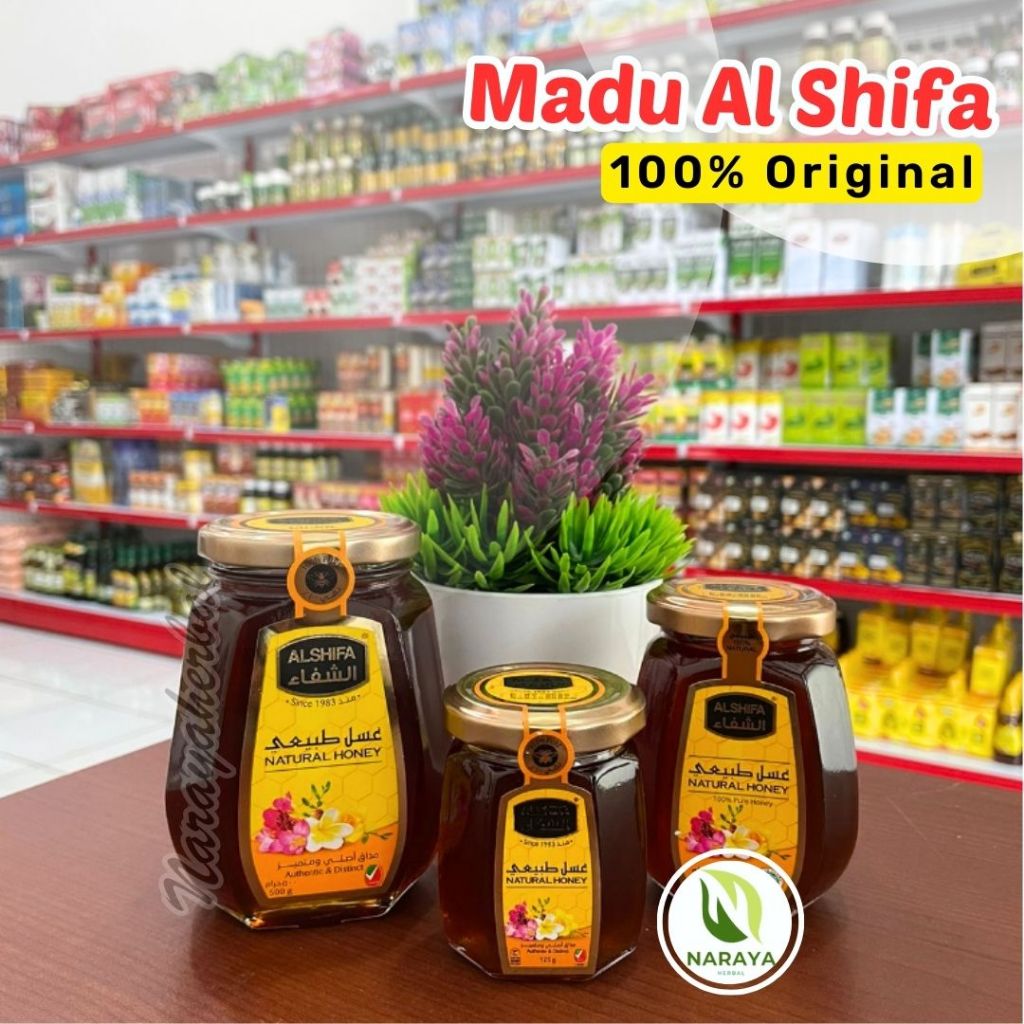 

Madu Al Shifa Original Madu Alshifa 500 gram Madu Al Syifa Natural Honey Arab