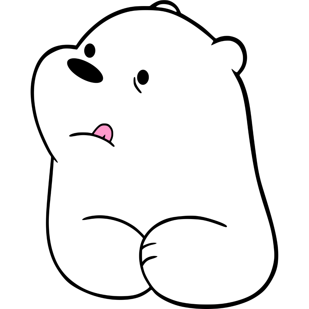 Sindeh Graphica Cutting Sticker We Bare Bears Stiker Mobil Tutup Tangki Lucu Unik Keren