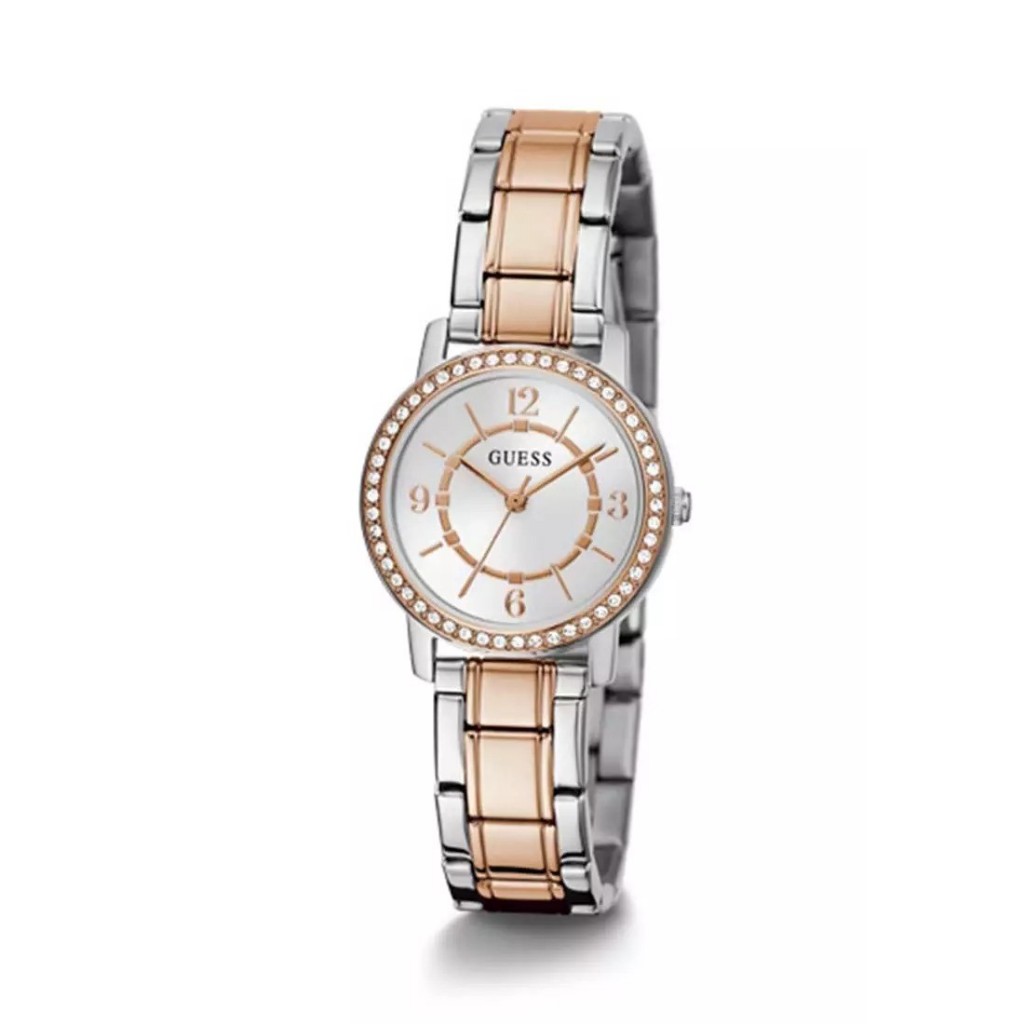 Original 100%. Guess GW0468L5 Melody Jam Tangan Wanita Analog Rose