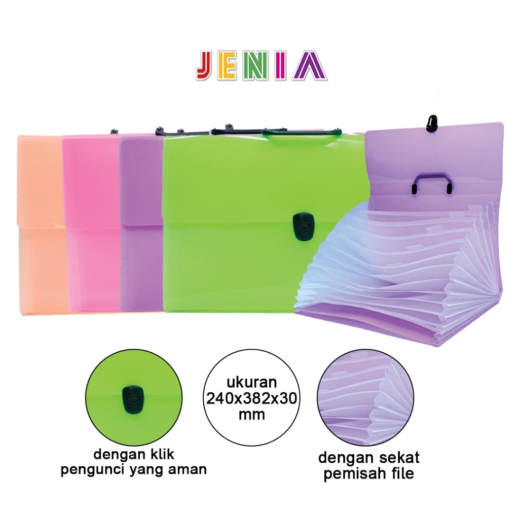 

Expanding File Pastel Jenia
