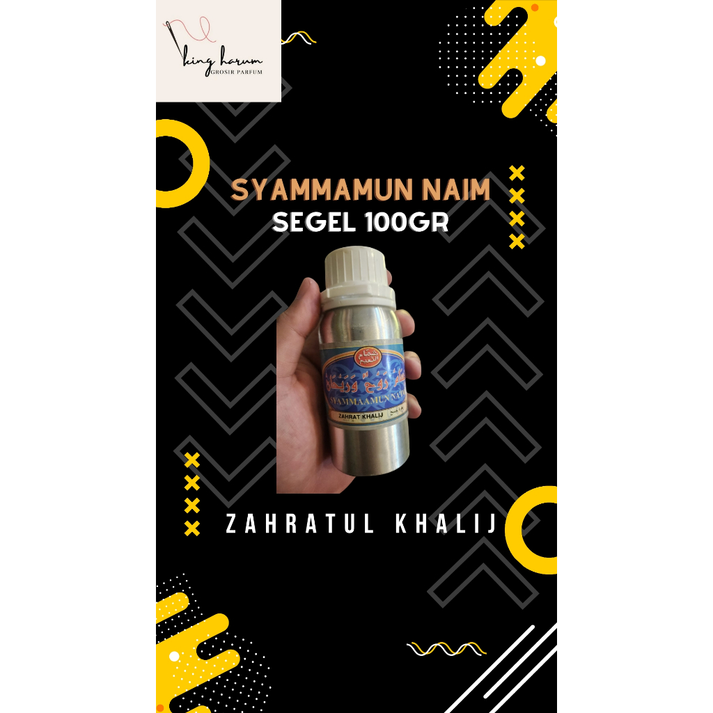 ZAHRATUL KHALIJ BY SYAMMAAMUNAIM SEGEL 100GR ORIGINAL PABRIK