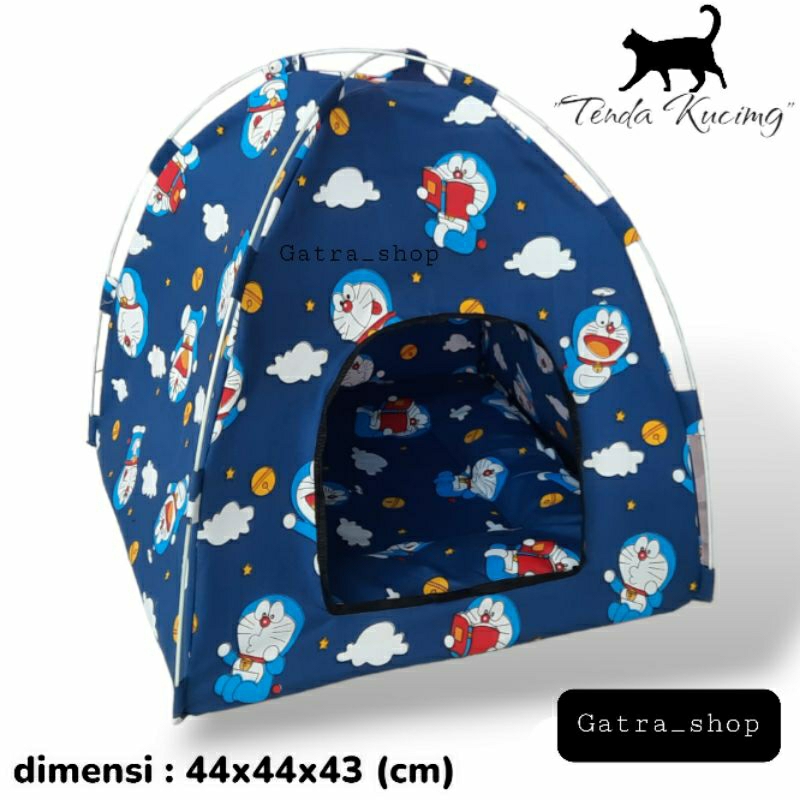 Tenda Kucing Lucu Tempat Tidur Bantal