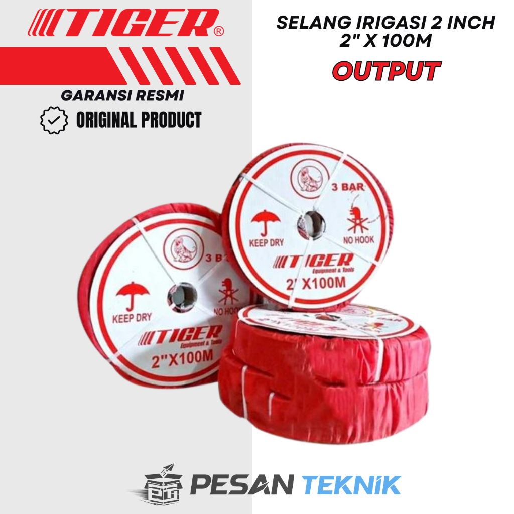 Selang irigasi selang air pvc selang output sunny hose 2 inch