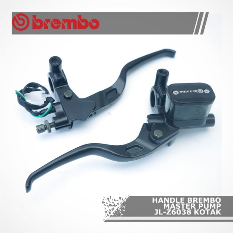 sepasang master rem brembo kotak  master rem dan master kopling pnp motor fu mx king cb vixion gl rx