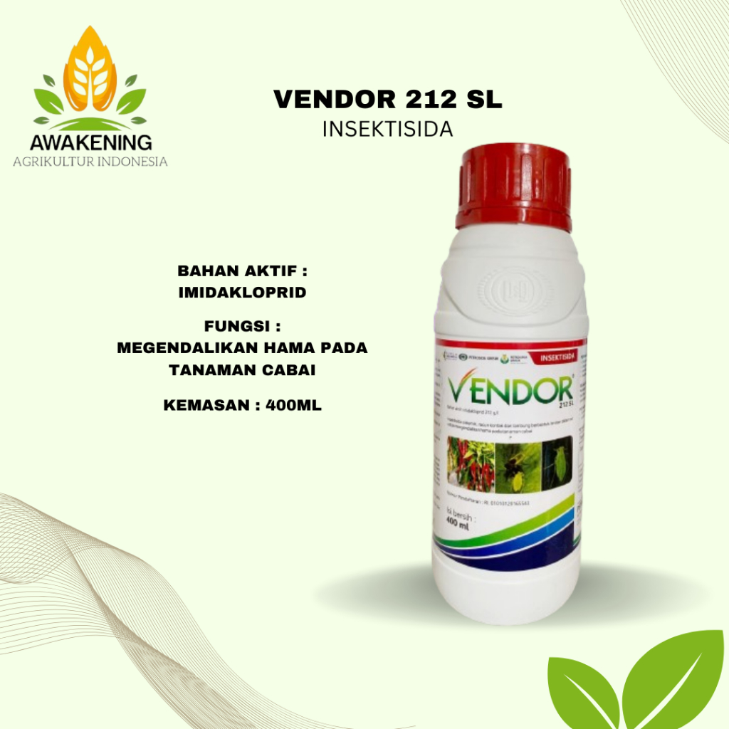 VENDOR 212 SL 400ML INSEKTISIDA imidakloprid cair