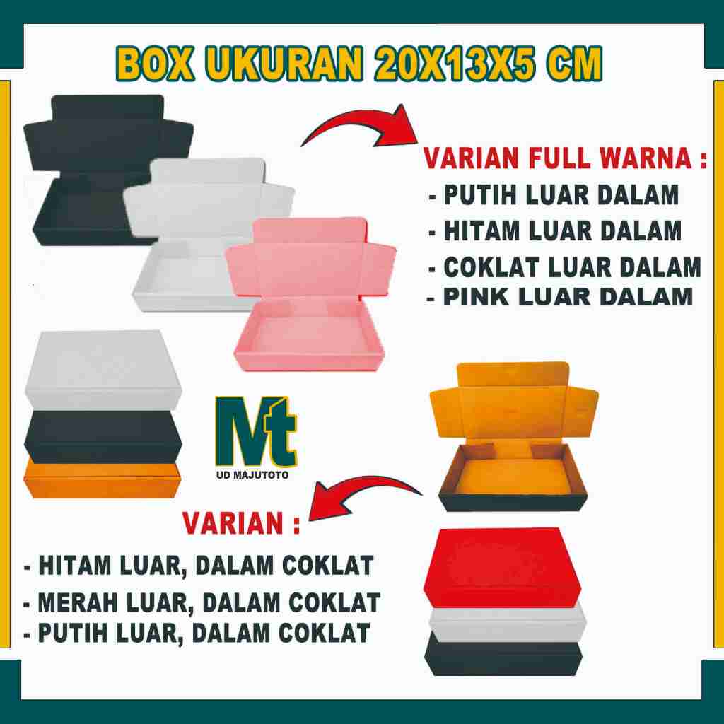 

Box 20x13x5 Cm / Box Lipat Depan / Box Accesories