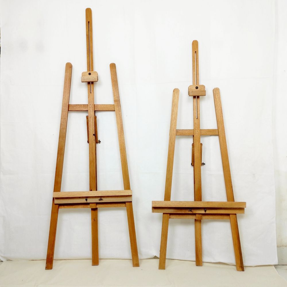 

PUTRA JAYA Adjustable Wooden Standing Easel for Canvas Painting Decoration / Stand Kayu Sandaran Dekorasi Lukisan Kanvas Lukis