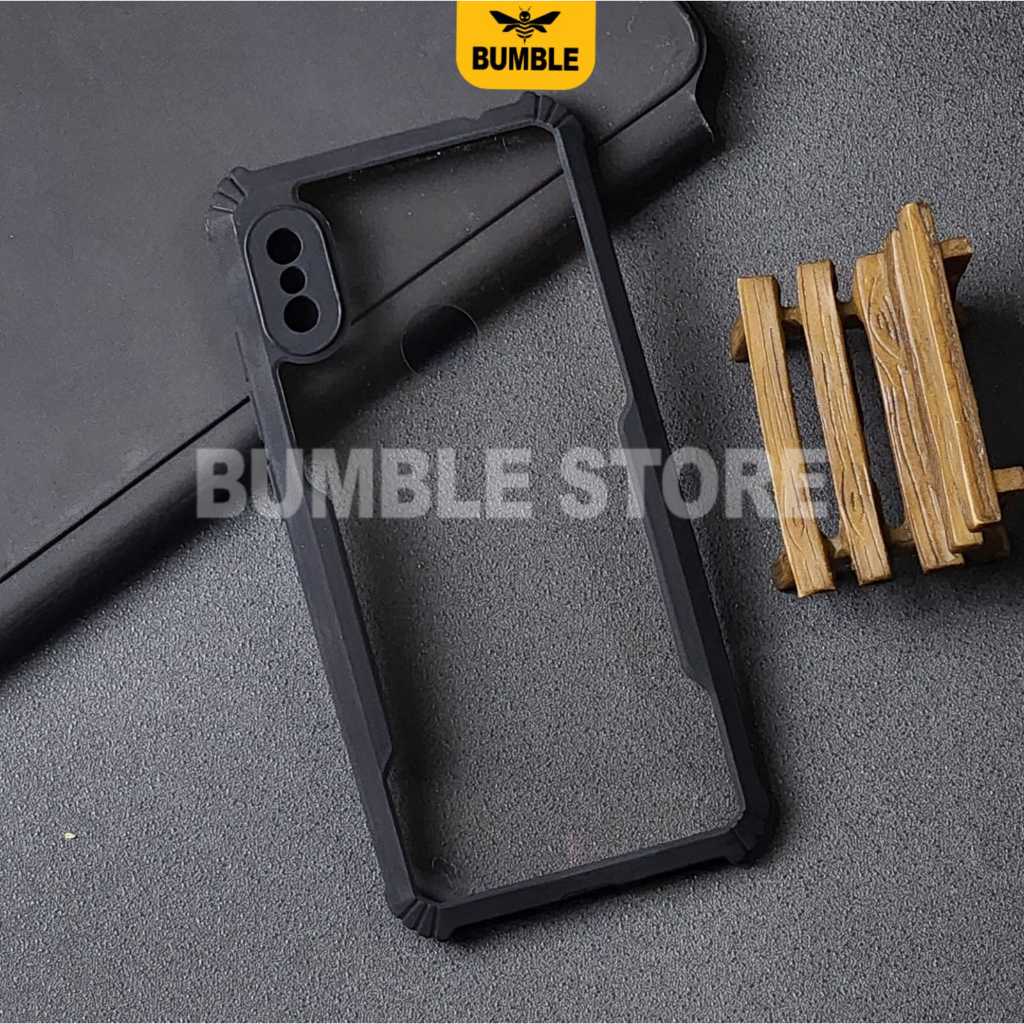 BUMBLE -Redmi Note 6 Redmi Note 6 Pro Armor Fusion Shockproof Airbag Transparent Premium Casing Redm