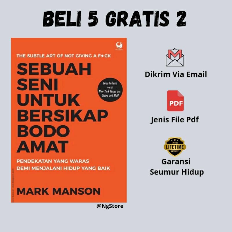 

[ ID1245 ] - Sebuah Seni Untuk Bersikap Bodo Amat