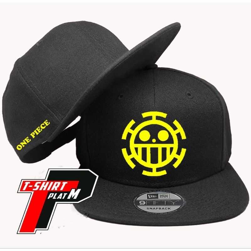 Topi Law Pirates One Piece Snapback