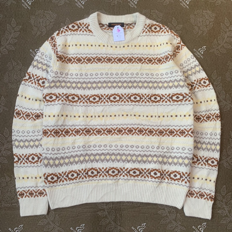 knitwear motif rajut navajo