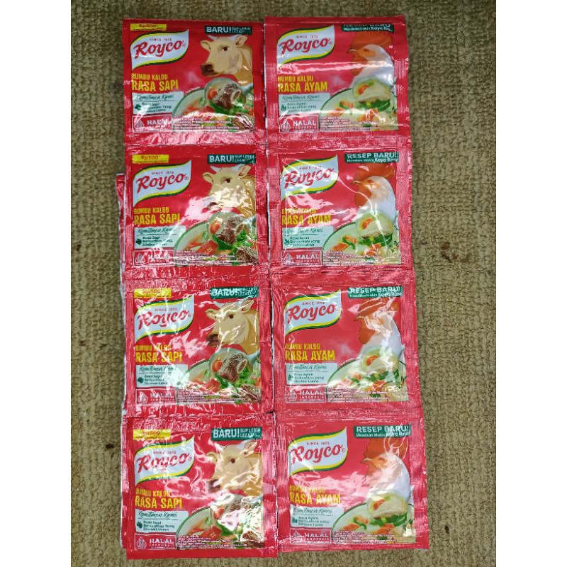 

Royco Ayam/Sapi per Renceng isi 12 sachet