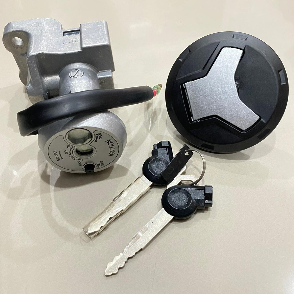 KUNCI KONTAK SET NMAX OLD ORIGINAL YAMAHA KUNCI KONTAK NMAX OLD TUTUP TANGKI NMAX OLD