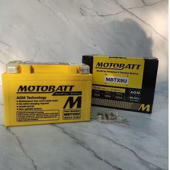 AKI KERING MOTOBATT MBTX9U KTM RC 200, KTM DUKE 250, KTM RC250, KTM DUKE 200