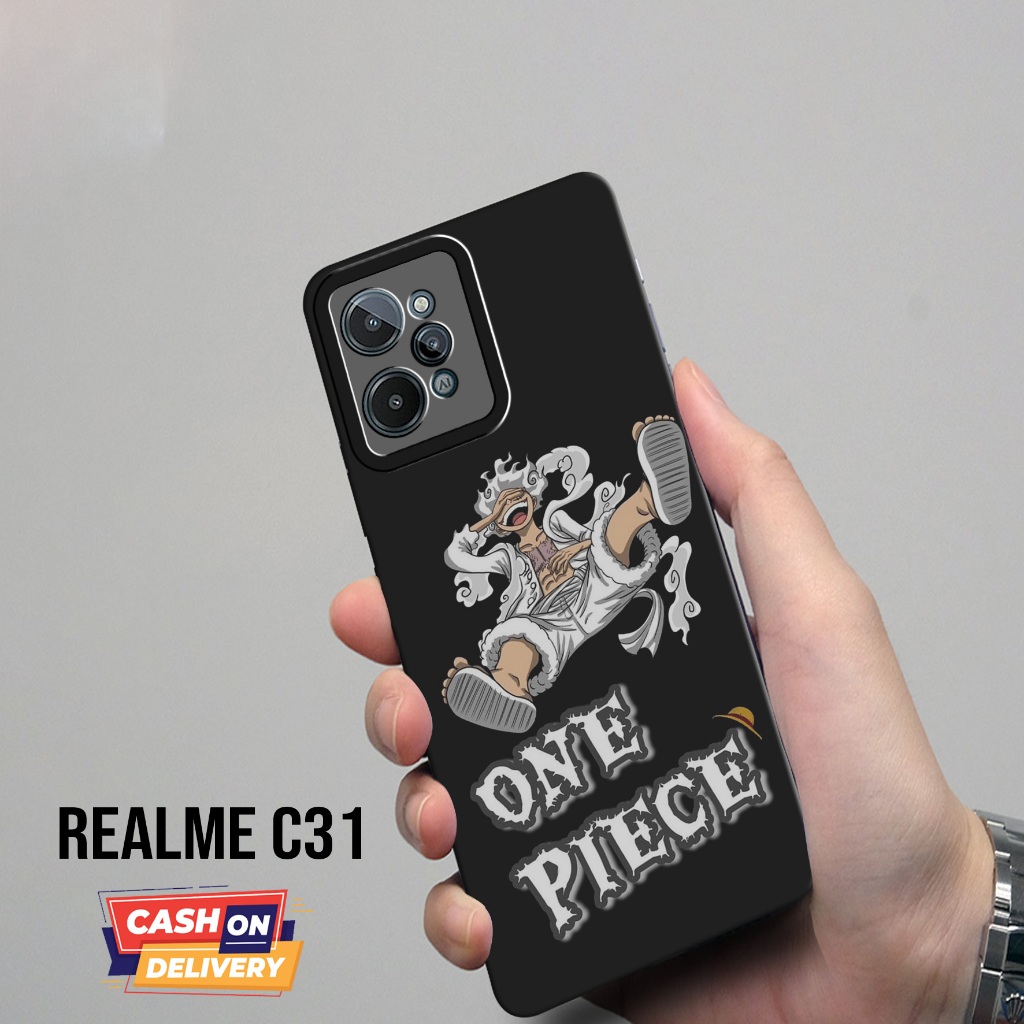 Realme C31 - Softcase Realme C31 - Case Pro Camera Realme C31  - ANIME Case - Casing Hp - Case Lucu 