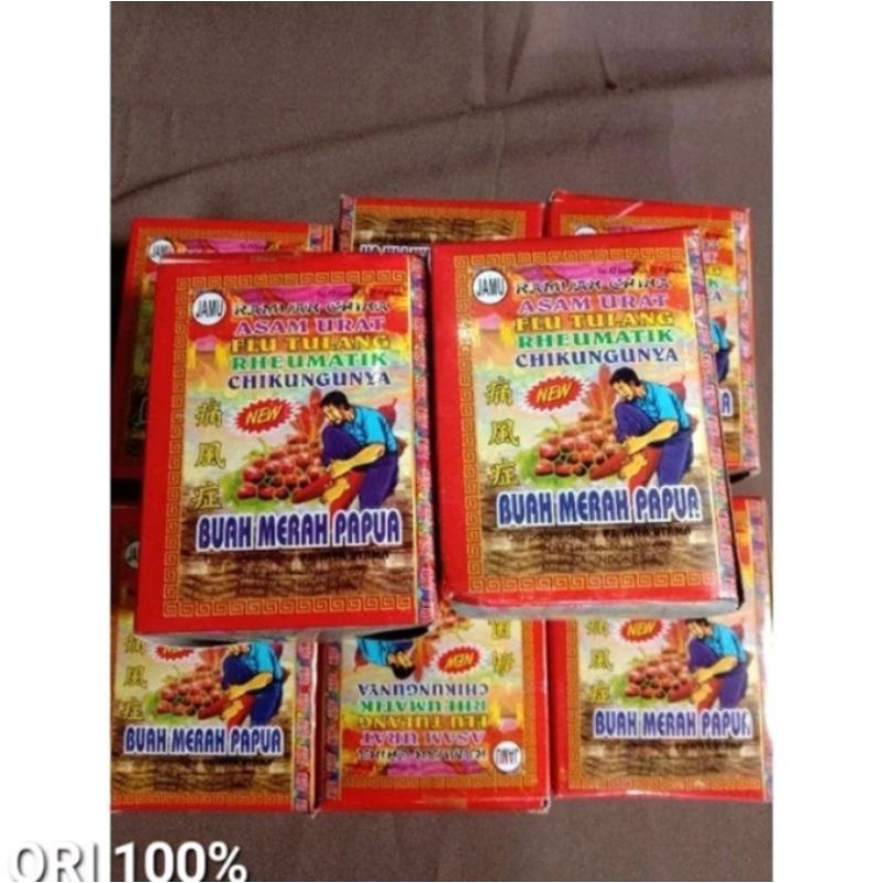 

JAMU SERBUK BUAH MERAH PAPUA