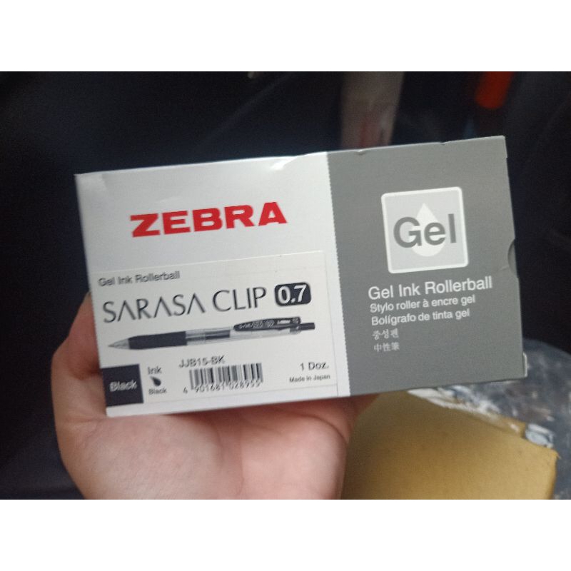 

Sarasa pen pulpen sarasa asli harga per pcs hitam biru merah 0.5 pen atk