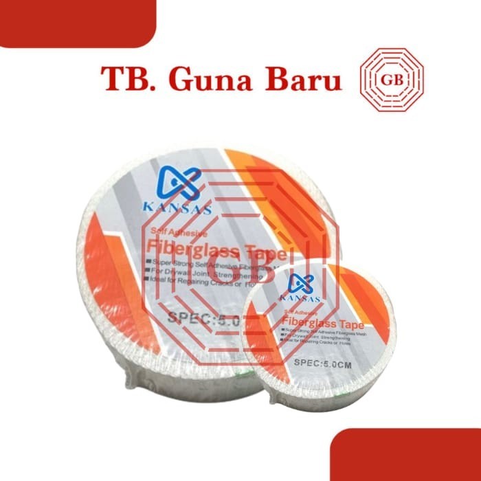 lakban gypsum abus 2 Lakban Kain Kasa GRC Gypsum Gipsum Tape / Bagus Tape 2 inch (A1184)