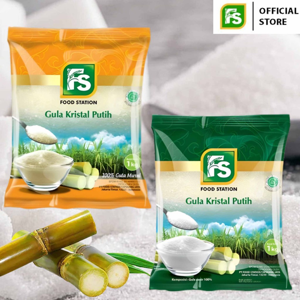 

RB Food Station / Gula Kristal Putih / Gula Pasir Putih Murni / 1kg