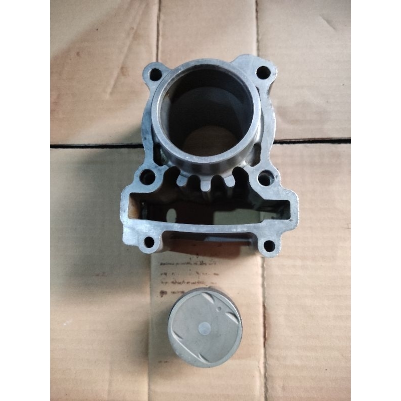 boring piston bahan Yamaha MX new PNP MX old original cabutan