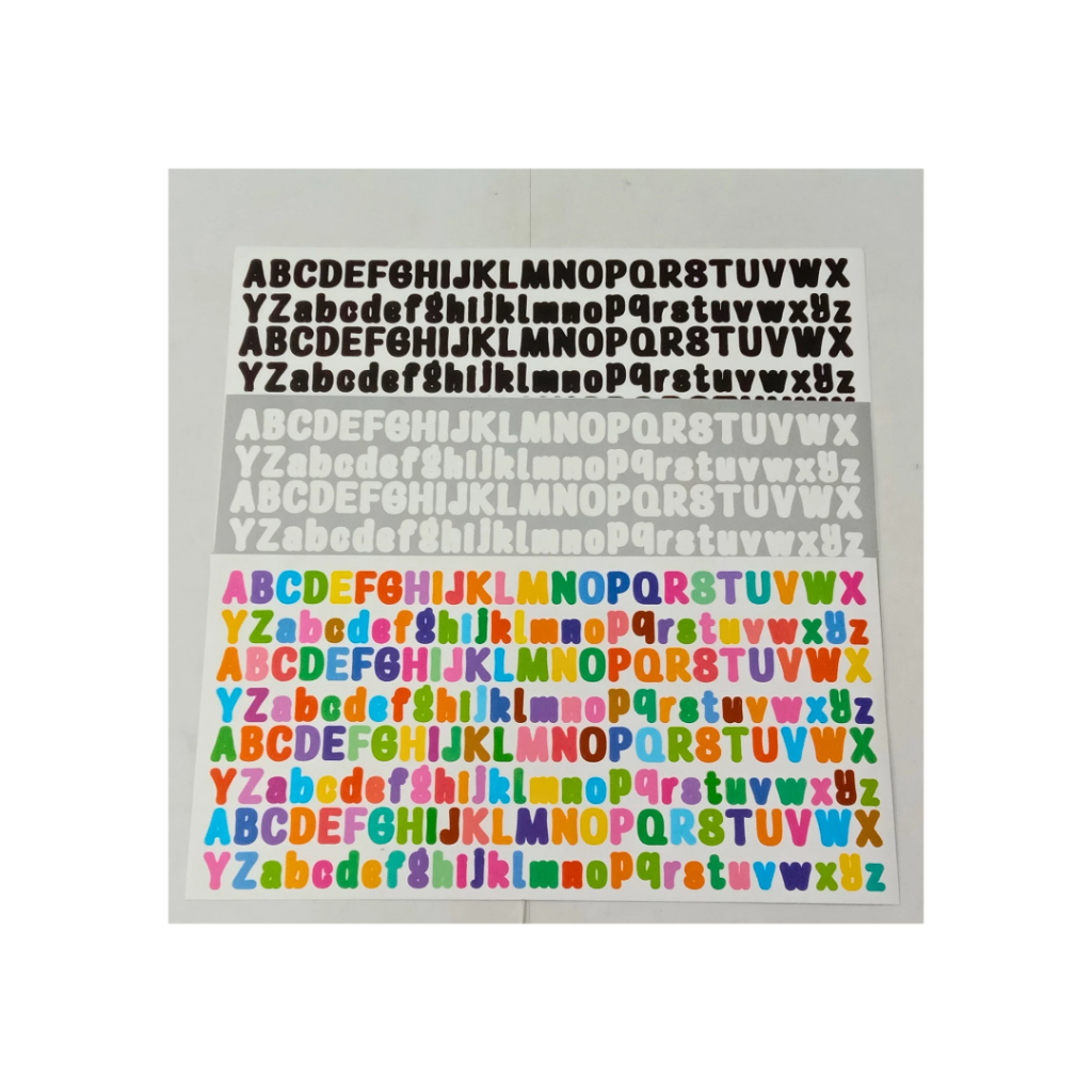 

Natsquishy - Sticker Alphabet