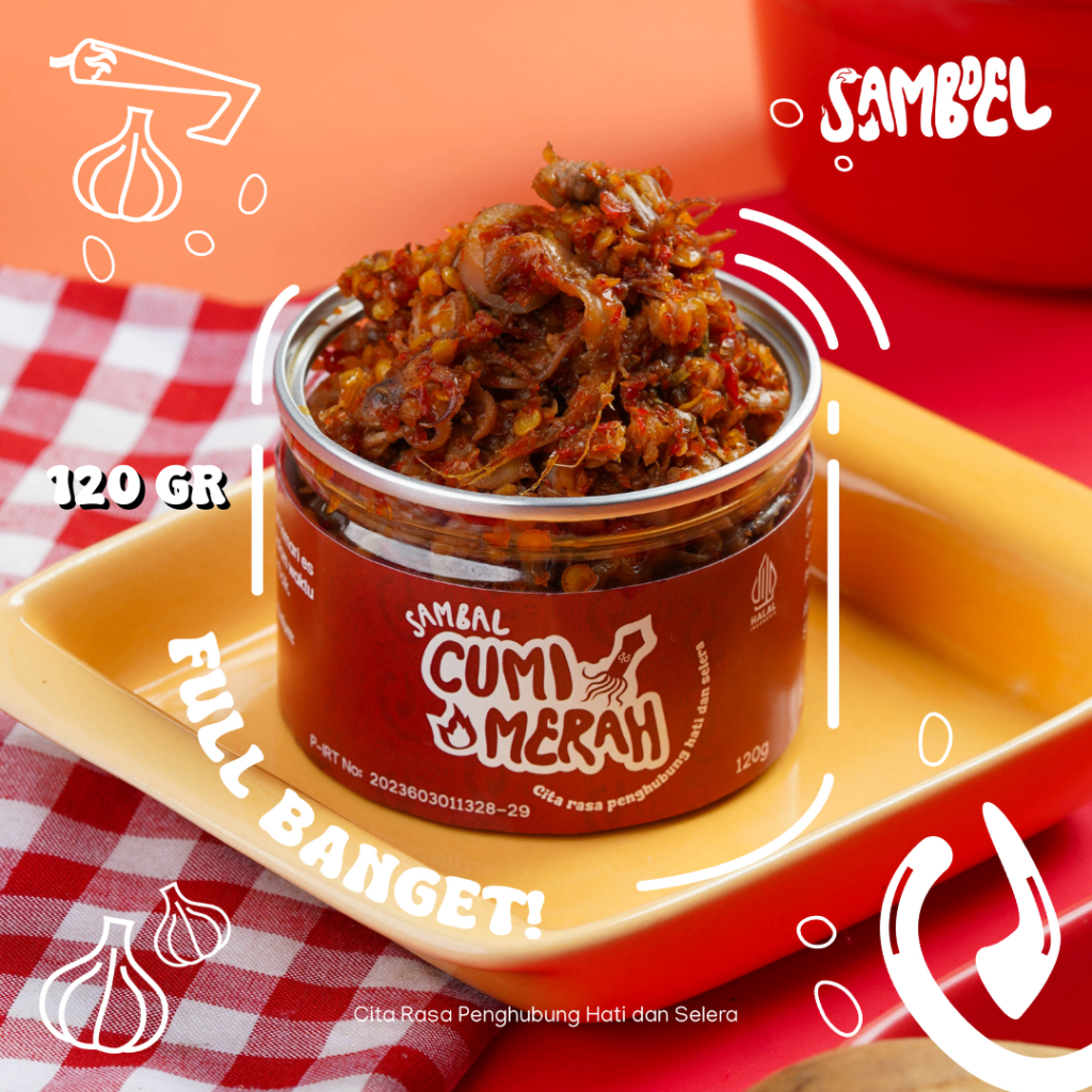

Samboel - Sambal Cumi Merah 120gr