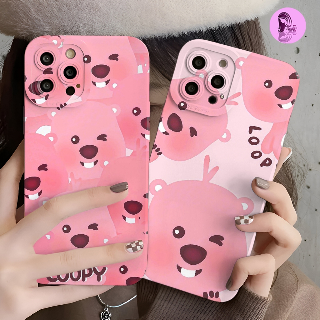 SOFTCASE CASE CASING PROCAMERA CUSTOM LOOPY CARTOON UNTUK 6 6+ J2 J4+ J5 A1K A3S A5 3 5 5i 5s  A1 20