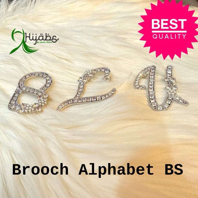 KODE U27W Bros Aksesoris Alfabet Pin Huruf