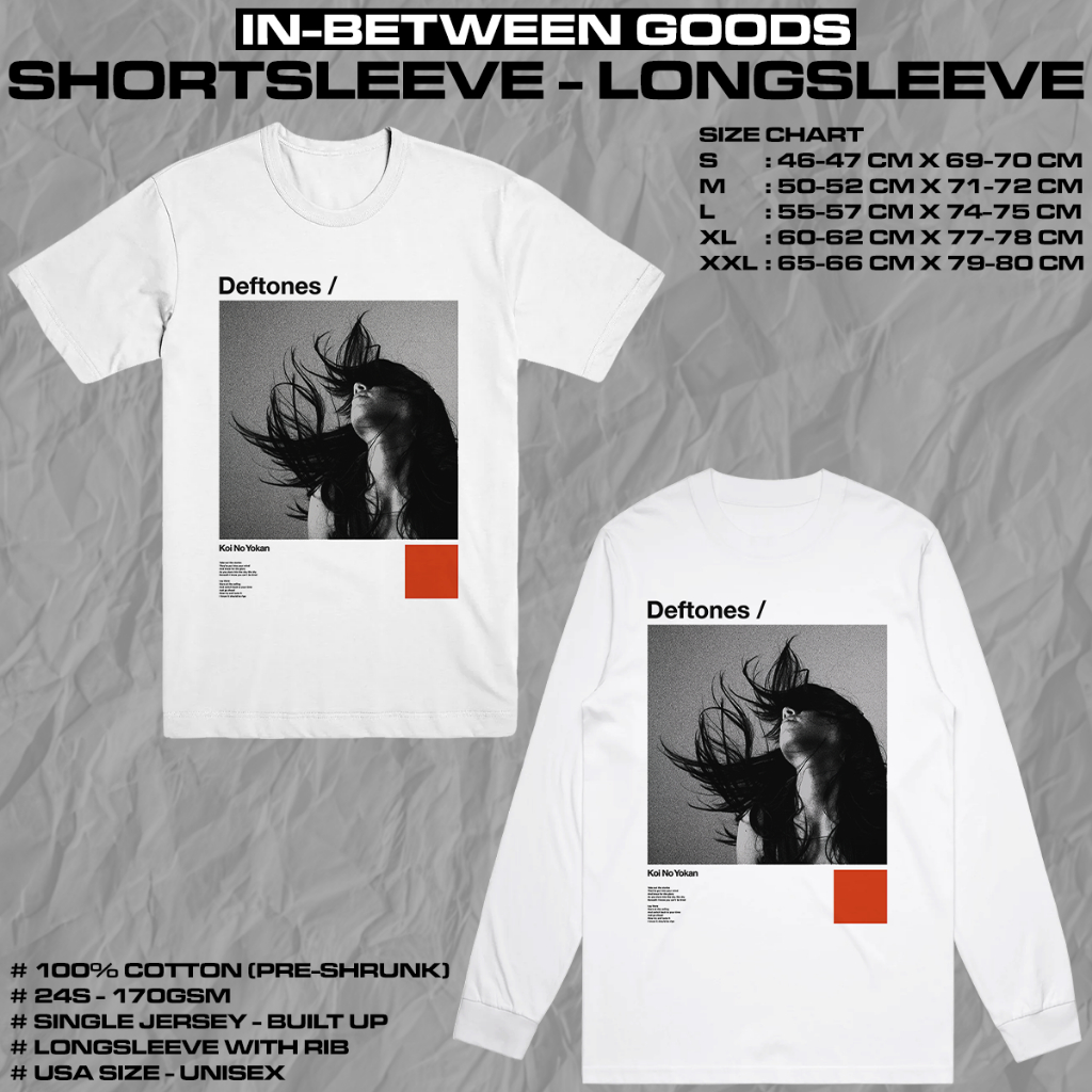 DEFTONES - KOI NO YOKAN | T-SHIRT | LONGSLEEVE | BAND MERCH