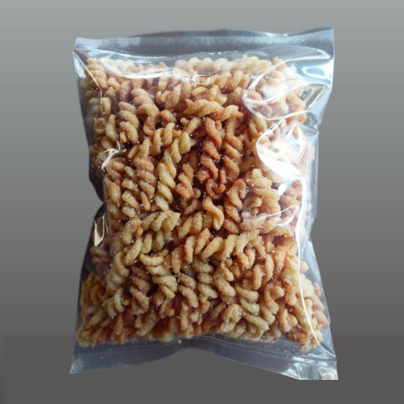 

Makaroni Ulir Asin 2kg | Makaroni Ulir Original Renyah | Snack Ringan
