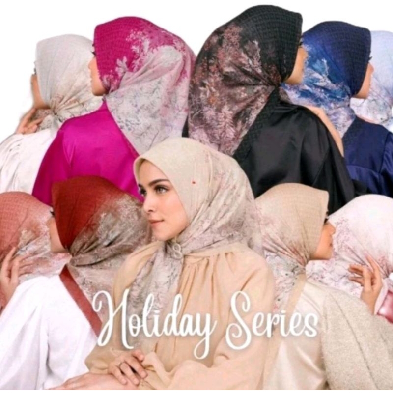 Jilbab Buttonscarves Holiday Series Hijab Buttonscarves KW