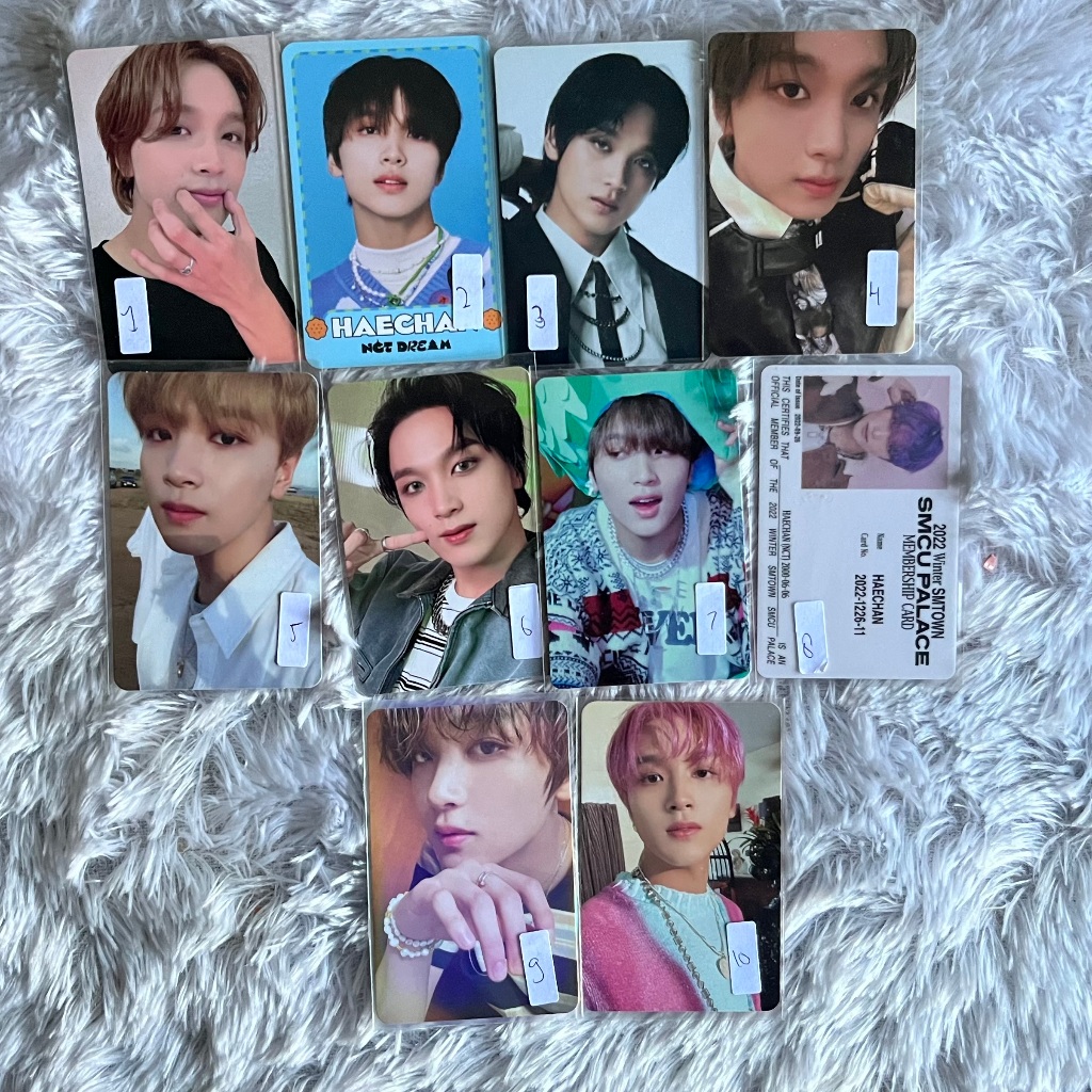 [READY STOCK] PC PHOTOCARD HAECHAN NCT DREAM 127 - BEATBOX DIGIPACK 2BADDIES FANSIGN FACT CHECK CAND
