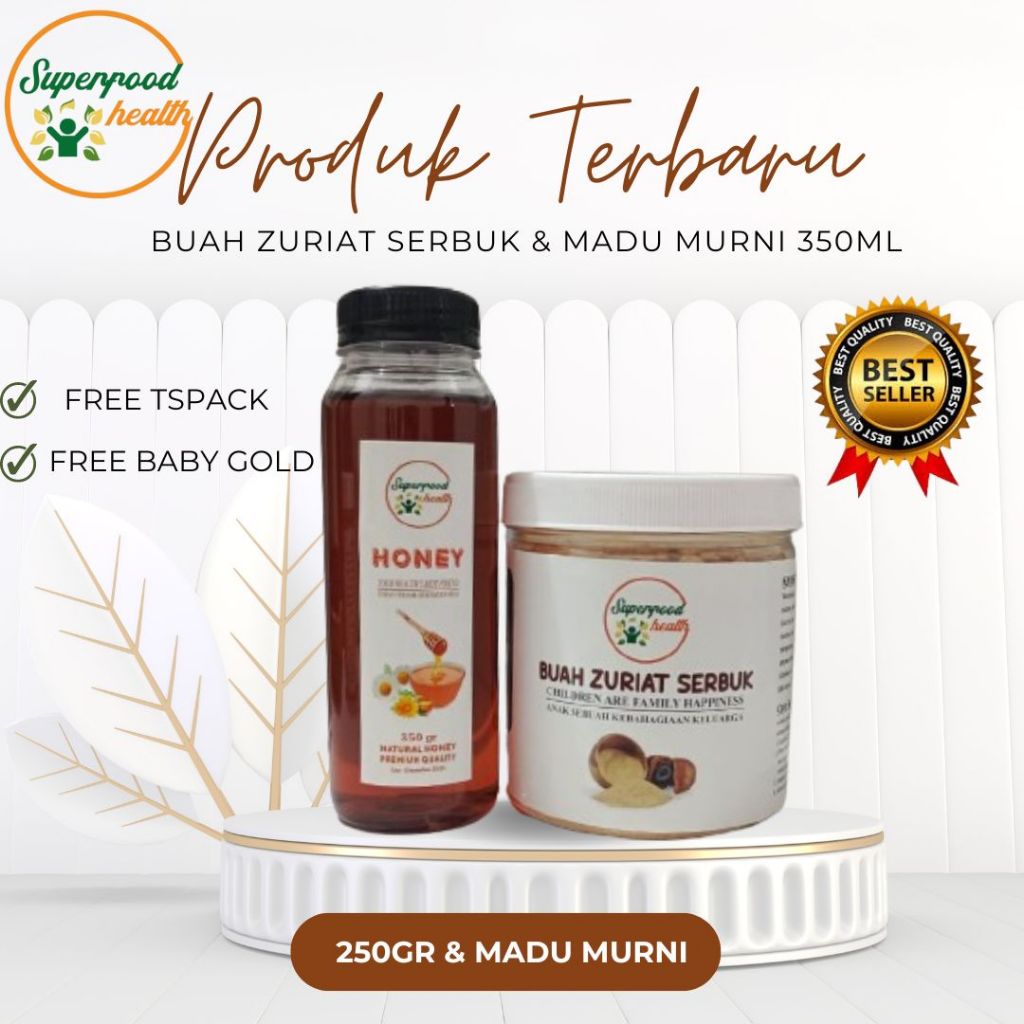 

[ORI] Buah Zuriat Serbuk Promil dan Madu 350ml / Free Test Pack / free emas mini / Buah Zuriat Mesir Premium / Buah Promil Suami Istri