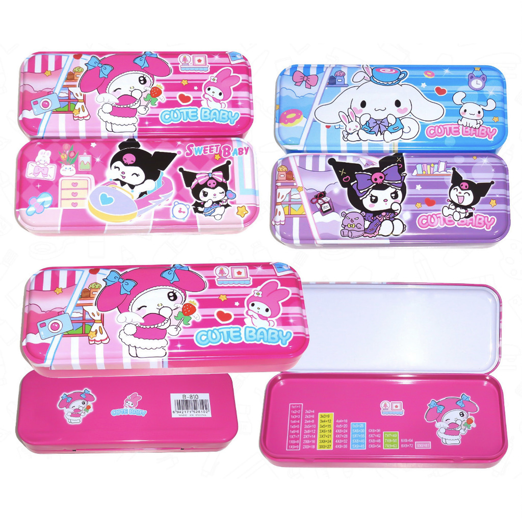 

Pencil Case Kaleng B-810 Sanrio