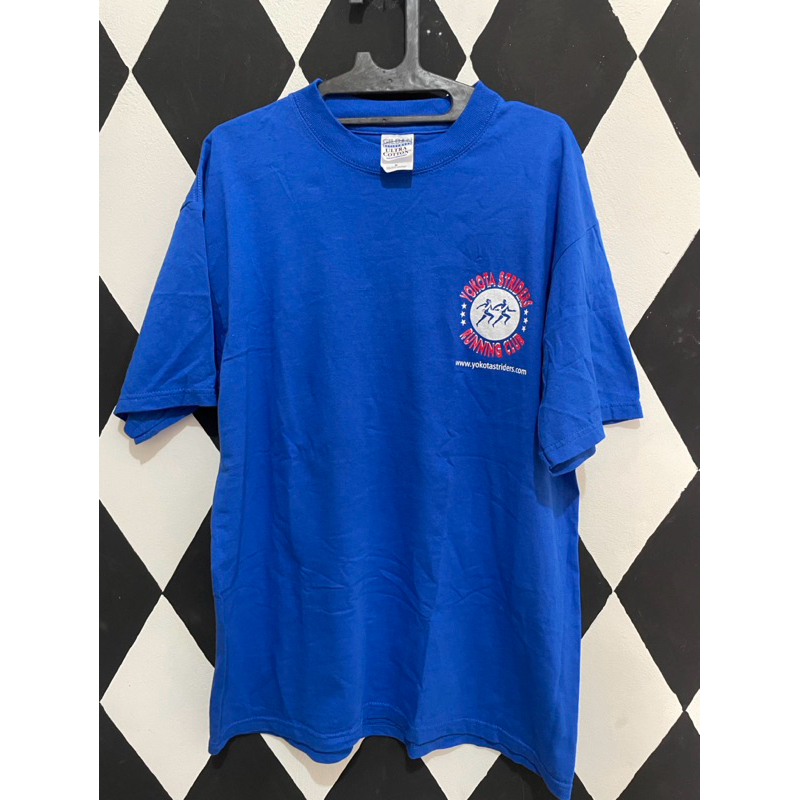 Tshirt second gildan blue