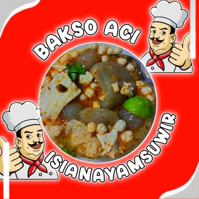 

bakso aci isian ayam suwir harga terjangkau