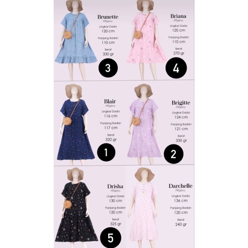 Blair, Brigite, Brunette, Briana (4B) by Atelier Angelina